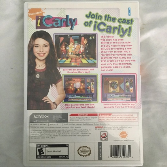 iCarly Wii Game - Picture 4 of 4